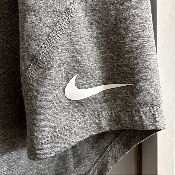 Nike Dri Fit Crisscross Back Just Do It Logo Strap Grey Active Tank Top Size XS - Picture 9 of 11